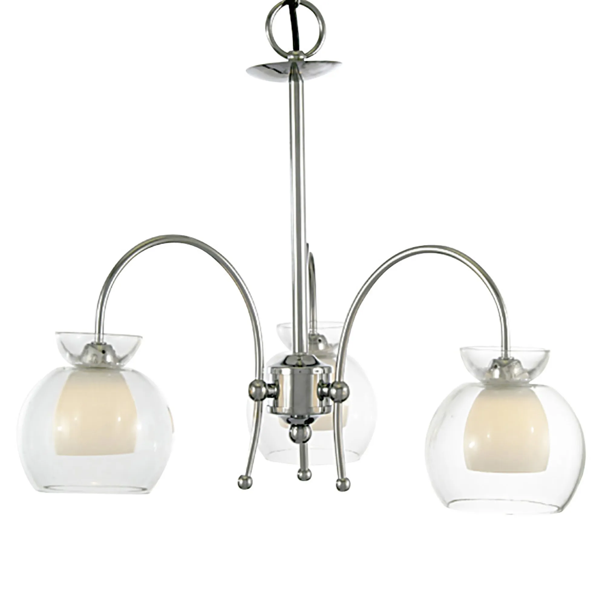 IL20221  Malvina Pendant/Semi Flush 3 Light